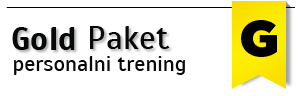 Gold paket - Teretana